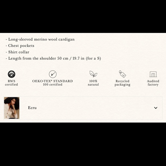 Sezane Betty Cardigan - Picture 16 of 16